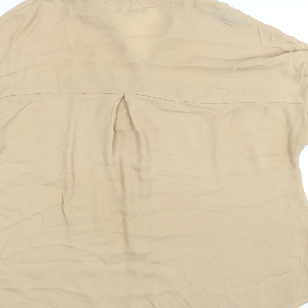 Primark Womens Beige   Basic Blouse Size 20