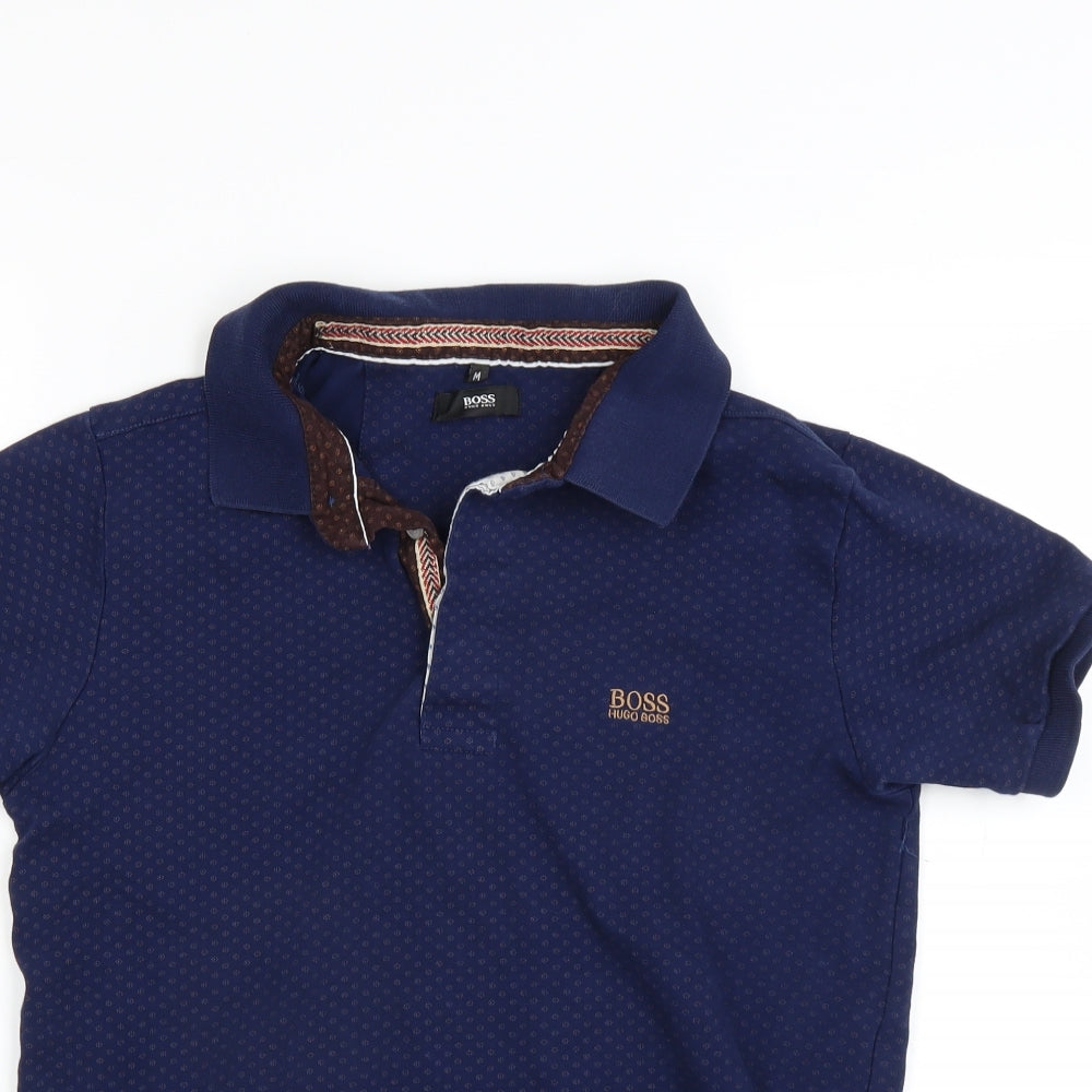 Boss Mens Blue    Polo Size M