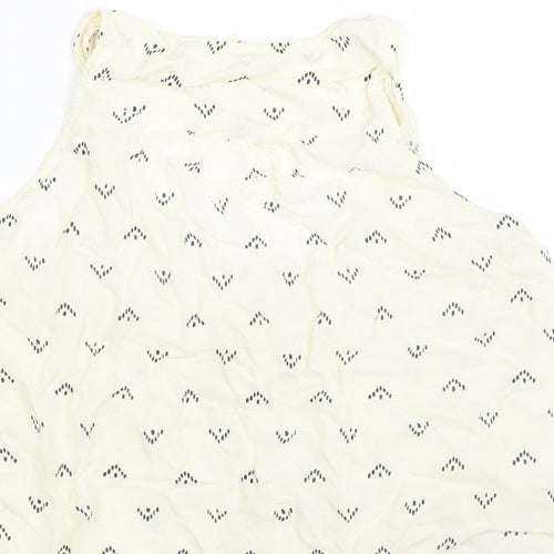 FOREVER 21 Womens Yellow   Basic Blouse Size S