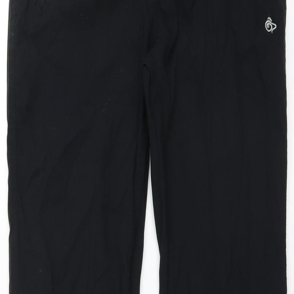 Craghoppers Womens Black    Trousers Size 10 L29 in