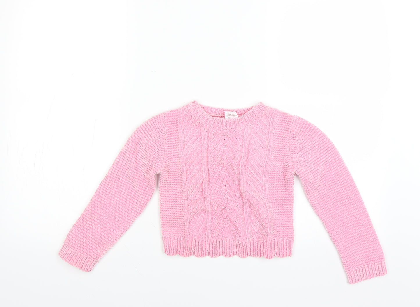 Tommy Bahama Girls Pink   Pullover Jumper Size 5-6 Years