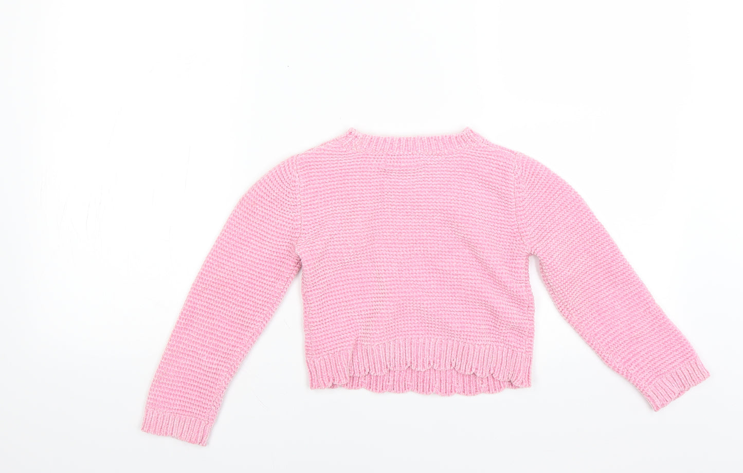 Tommy Bahama Girls Pink   Pullover Jumper Size 5-6 Years