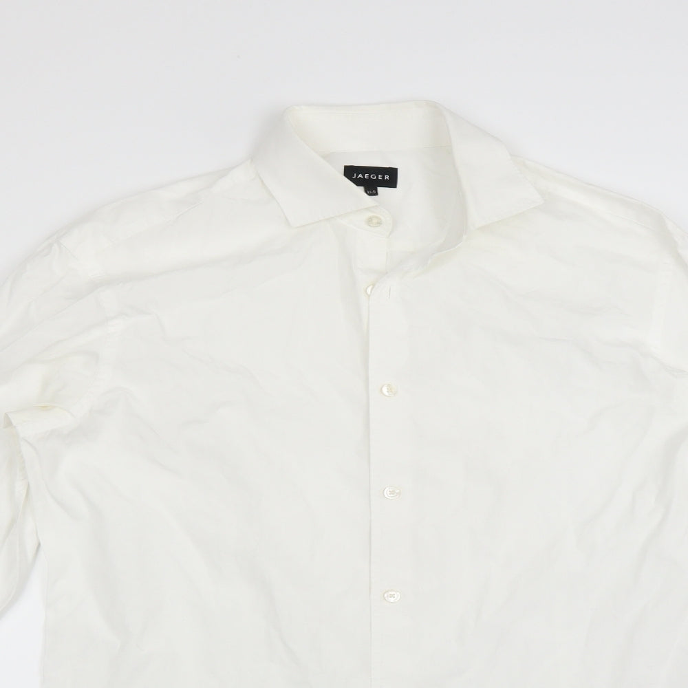 Jaeger Mens White    Dress Shirt Size 15.5