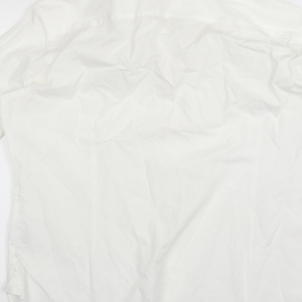 Jaeger Mens White    Dress Shirt Size 15.5