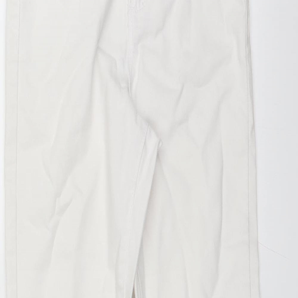 Primark Womens White   Skinny Jeans Size 8 L27 in