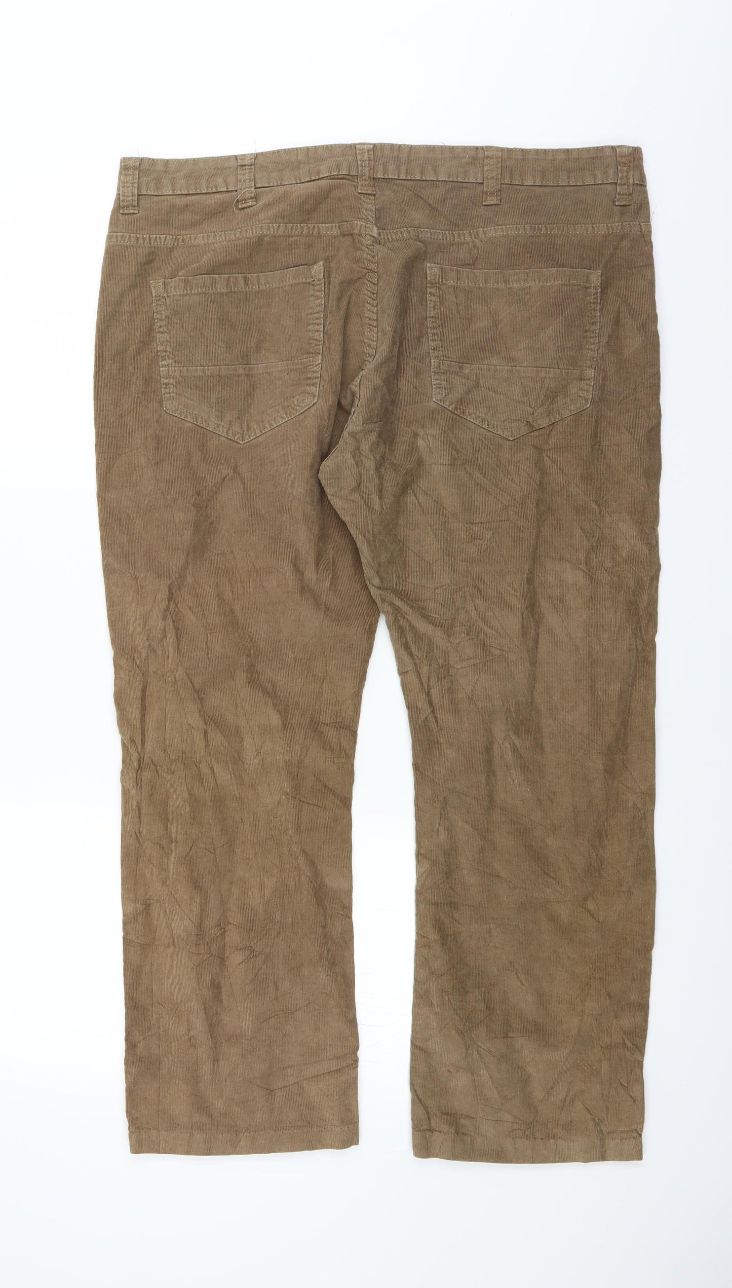 Primark Mens Brown  Corduroy Trousers  Size 38 in L32 in