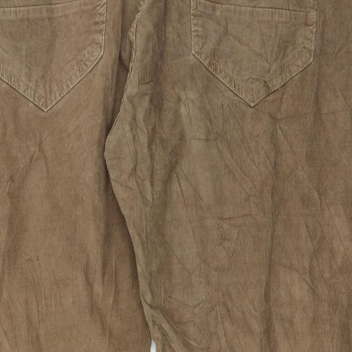 Primark Mens Brown  Corduroy Trousers  Size 38 in L32 in