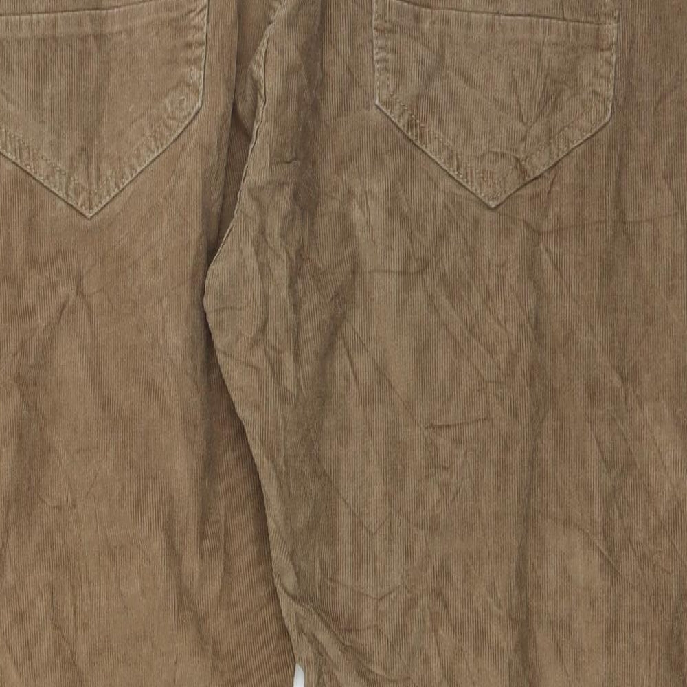 Primark Mens Brown  Corduroy Trousers  Size 38 in L32 in