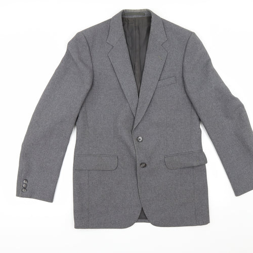 Creation Romeo Mens Grey   Jacket Suit Jacket Size 38