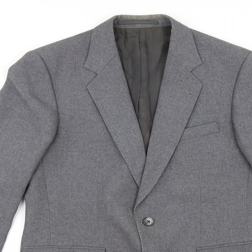 Creation Romeo Mens Grey   Jacket Suit Jacket Size 38