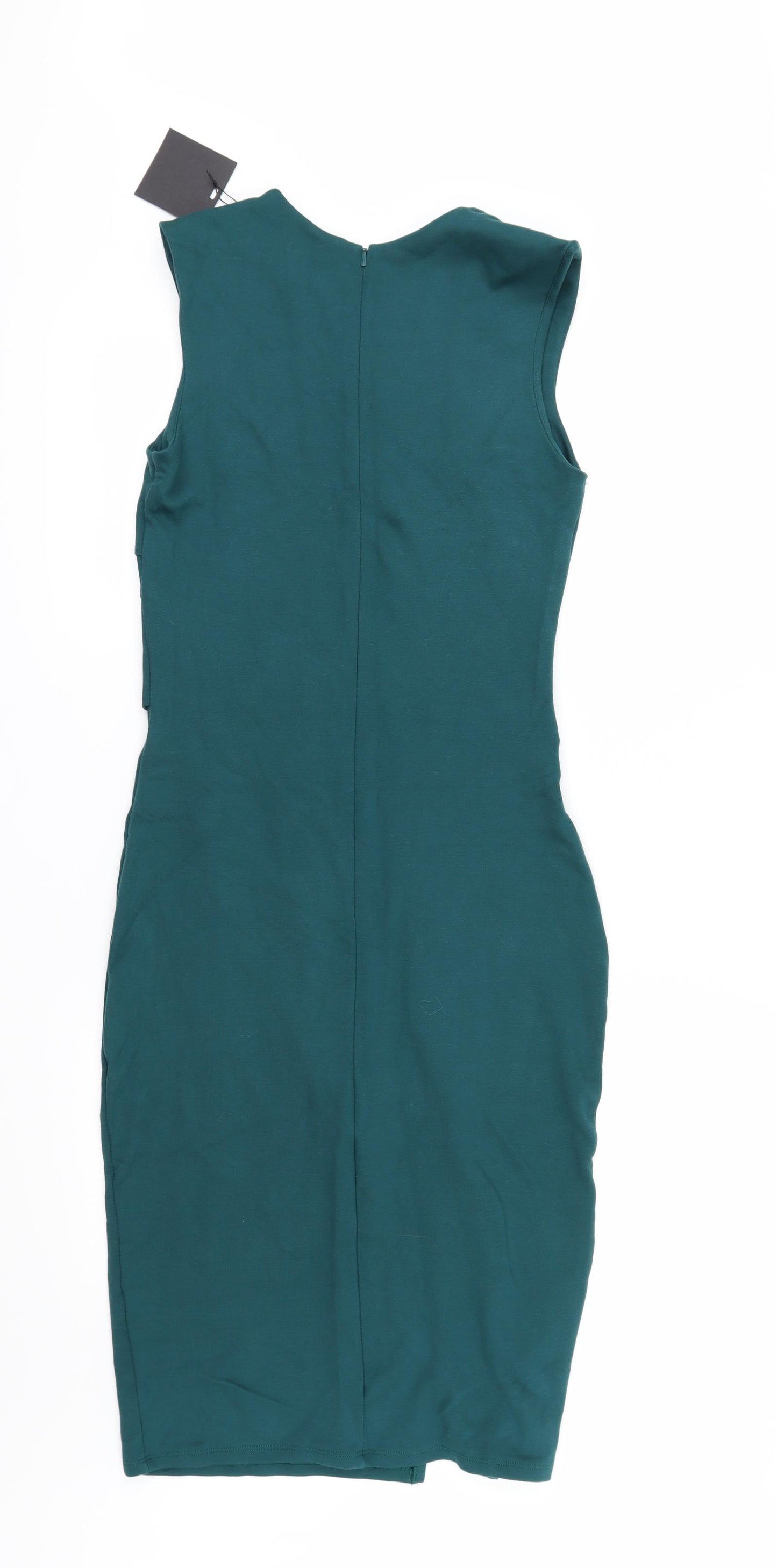 ASOS Womens Green   Pencil Dress  Size 10