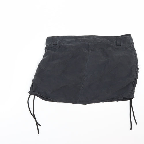 Preworn Womens Black   Mini Skirt Size 32 in