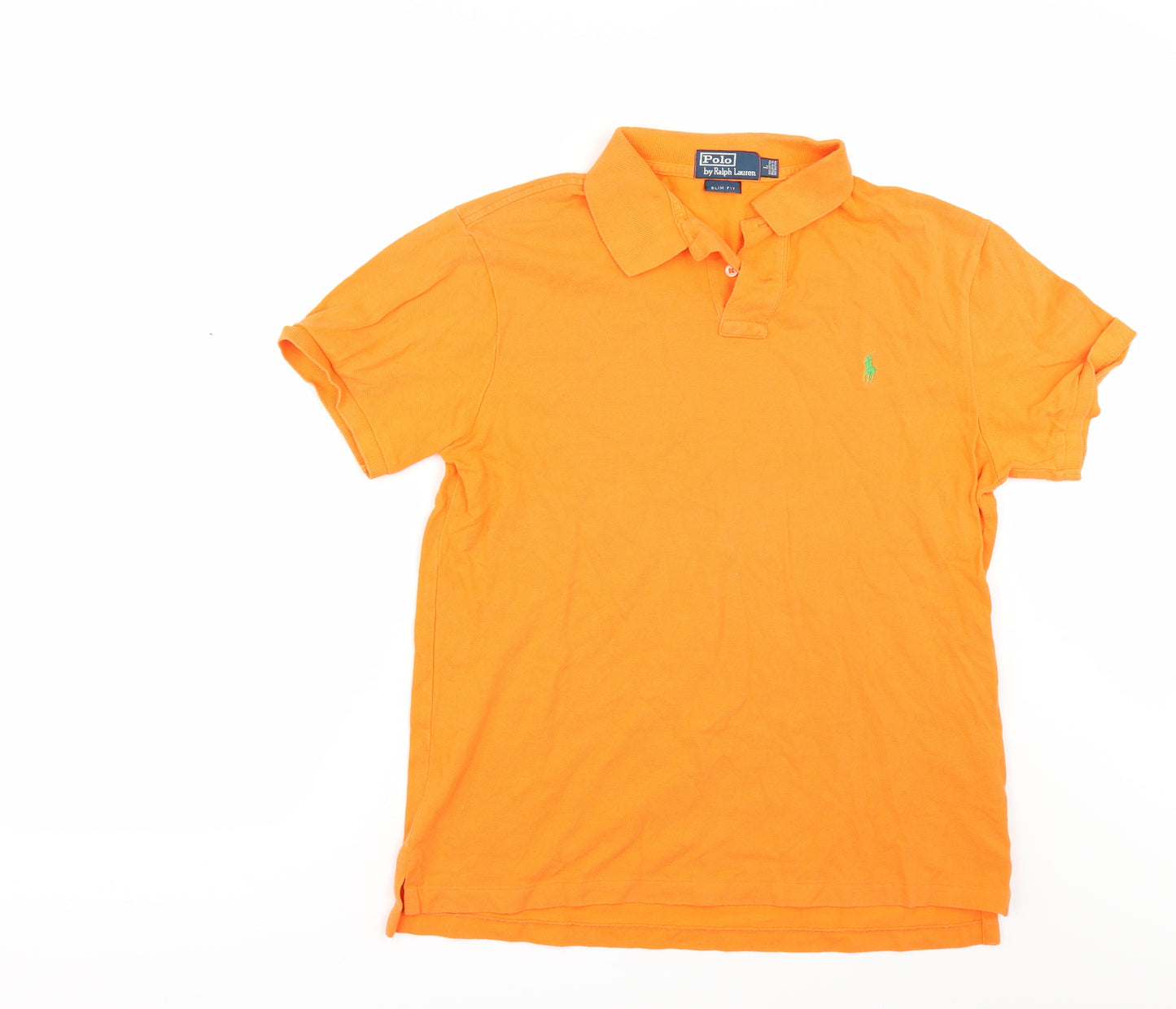 Polo Ralph Lauren Mens Orange    Polo Size L