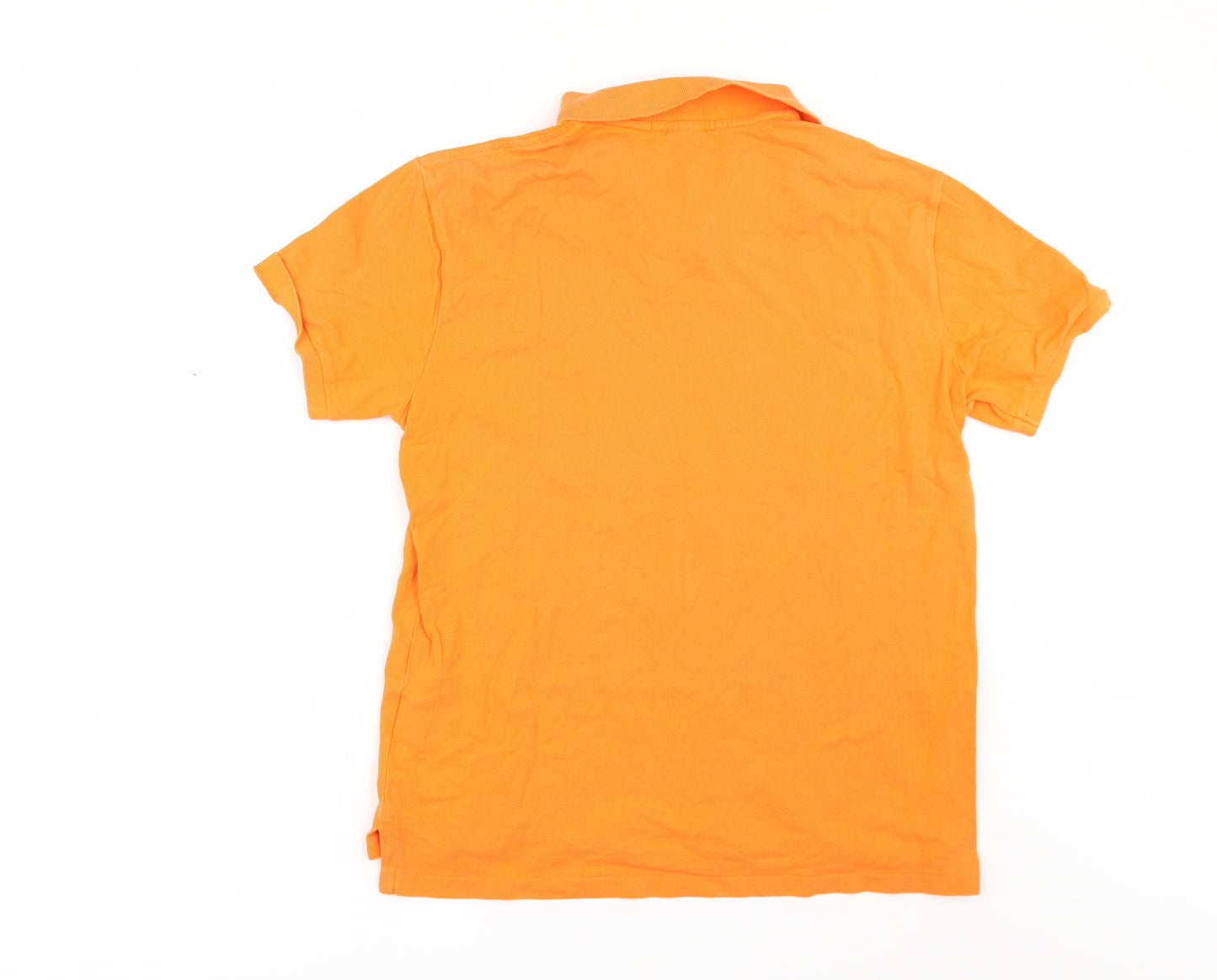 Polo Ralph Lauren Mens Orange    Polo Size L