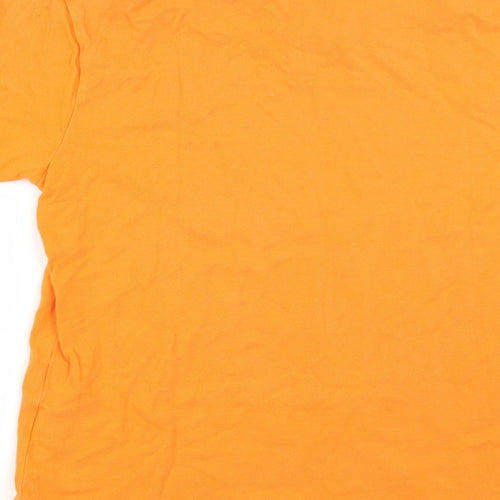 Polo Ralph Lauren Mens Orange    Polo Size L