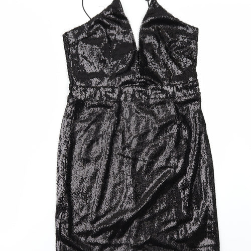 PRETTYLITTLETHING Womens Black   Mini  Size 10