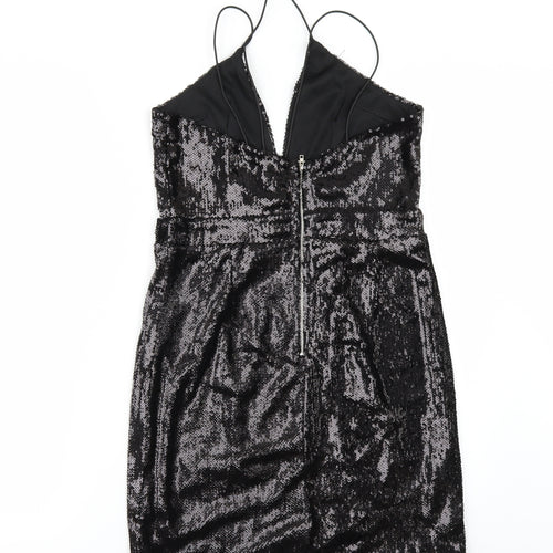 PRETTYLITTLETHING Womens Black   Mini  Size 10