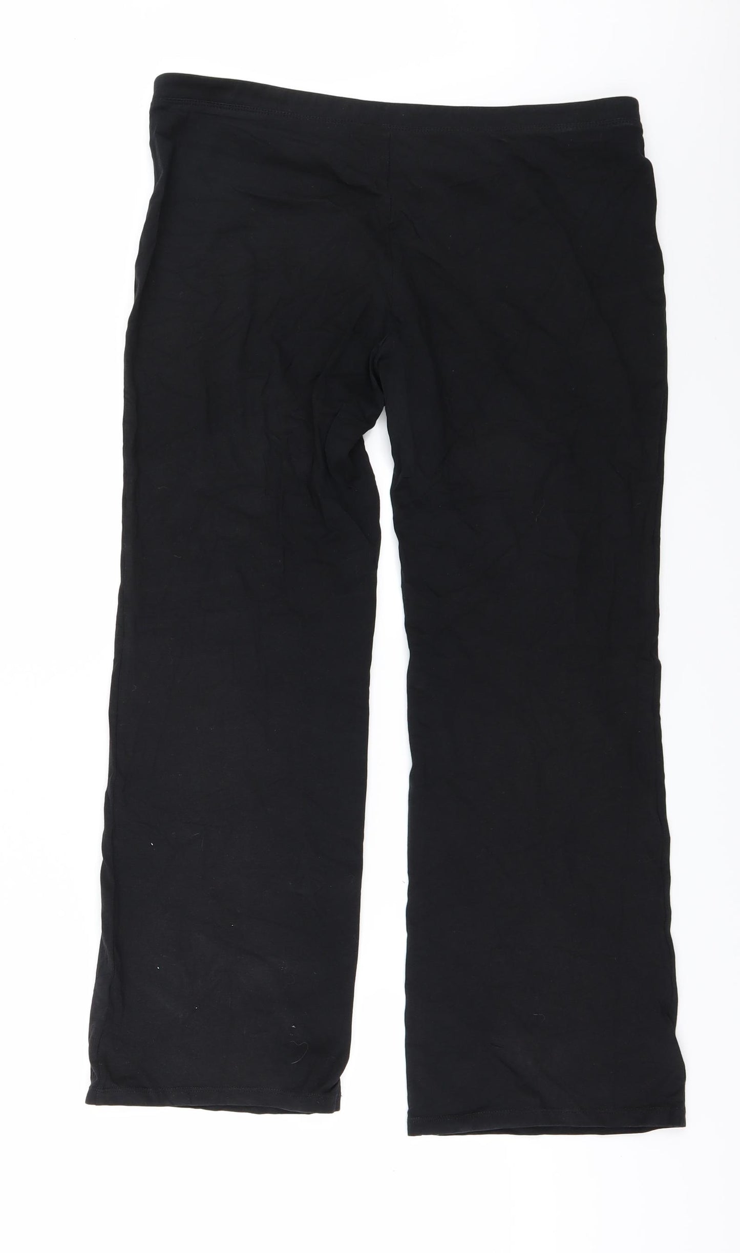 Marks and Spencer Womens Black   Trousers  Size 14 L28 in