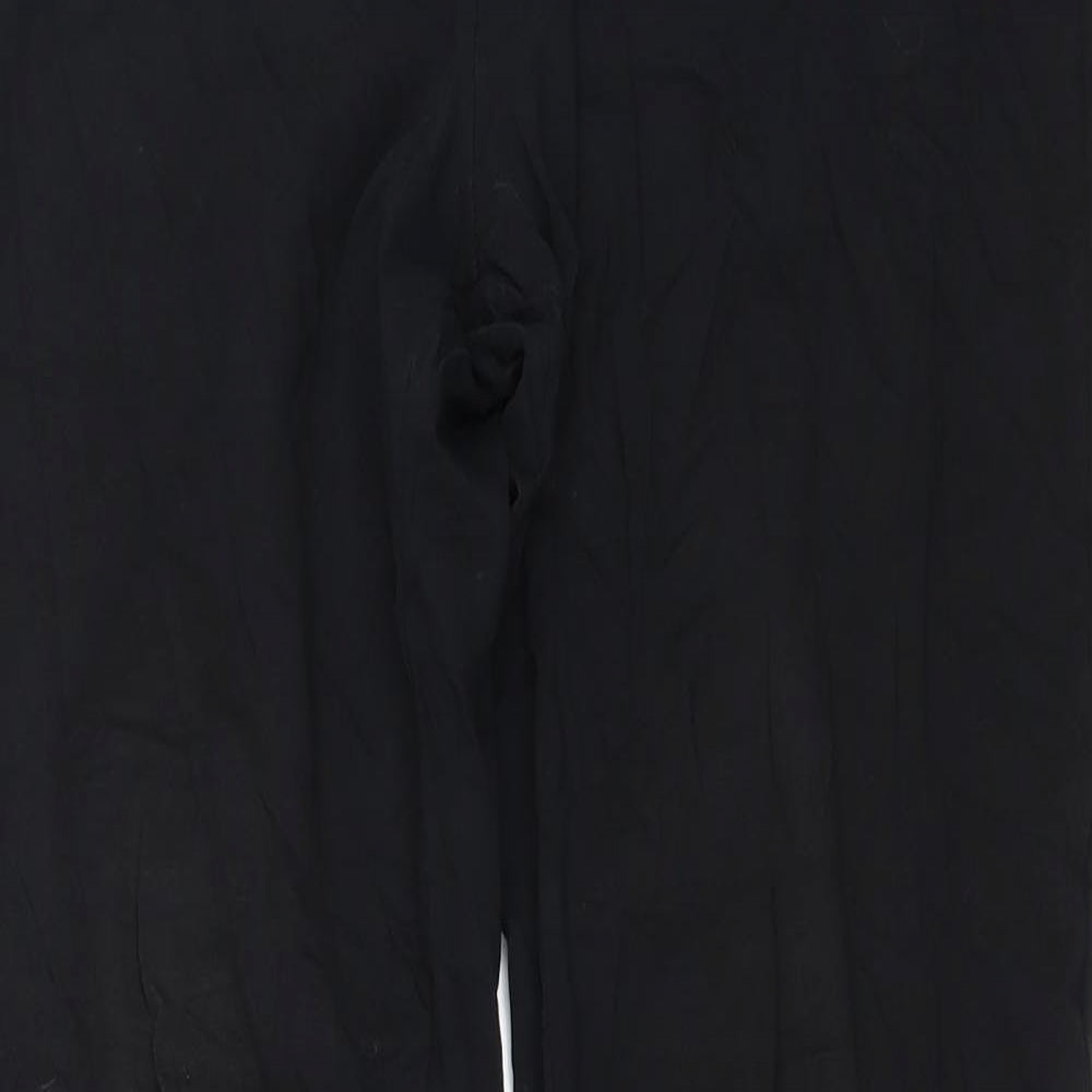 Marks and Spencer Womens Black   Trousers  Size 14 L28 in
