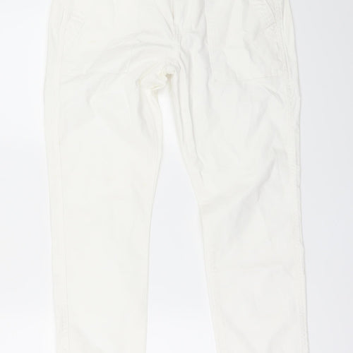 Gap Womens White  Denim Straight Jeans Size 6 L27 in