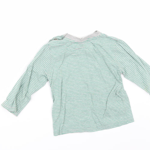 Timberland Boys Grey Striped  Basic T-Shirt Size 2 Years