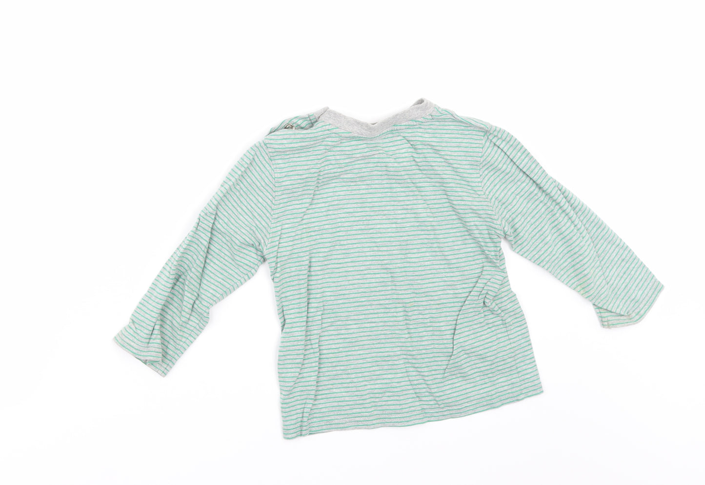 Timberland Boys Grey Striped  Basic T-Shirt Size 2 Years