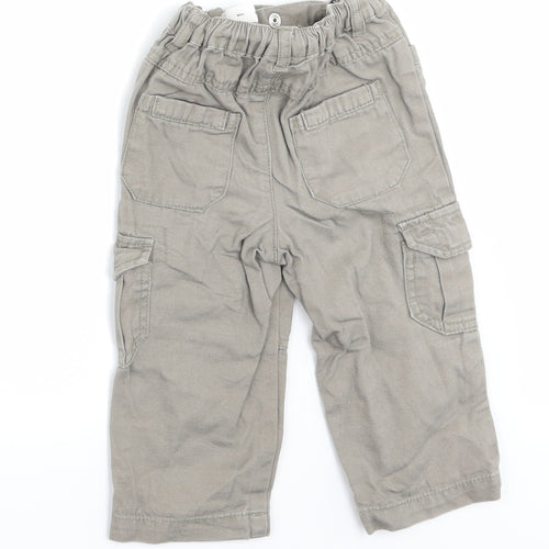 Cyrillus Boys Beige   Jogger Jeans Size 18 Months