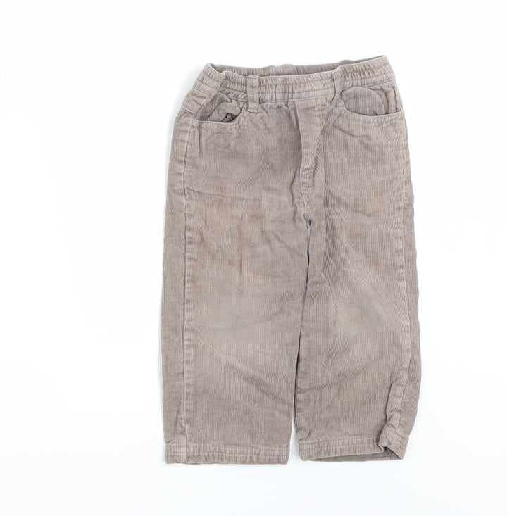 cryillus Boys Beige Corduroy Jogger Jeans Size 18 Months