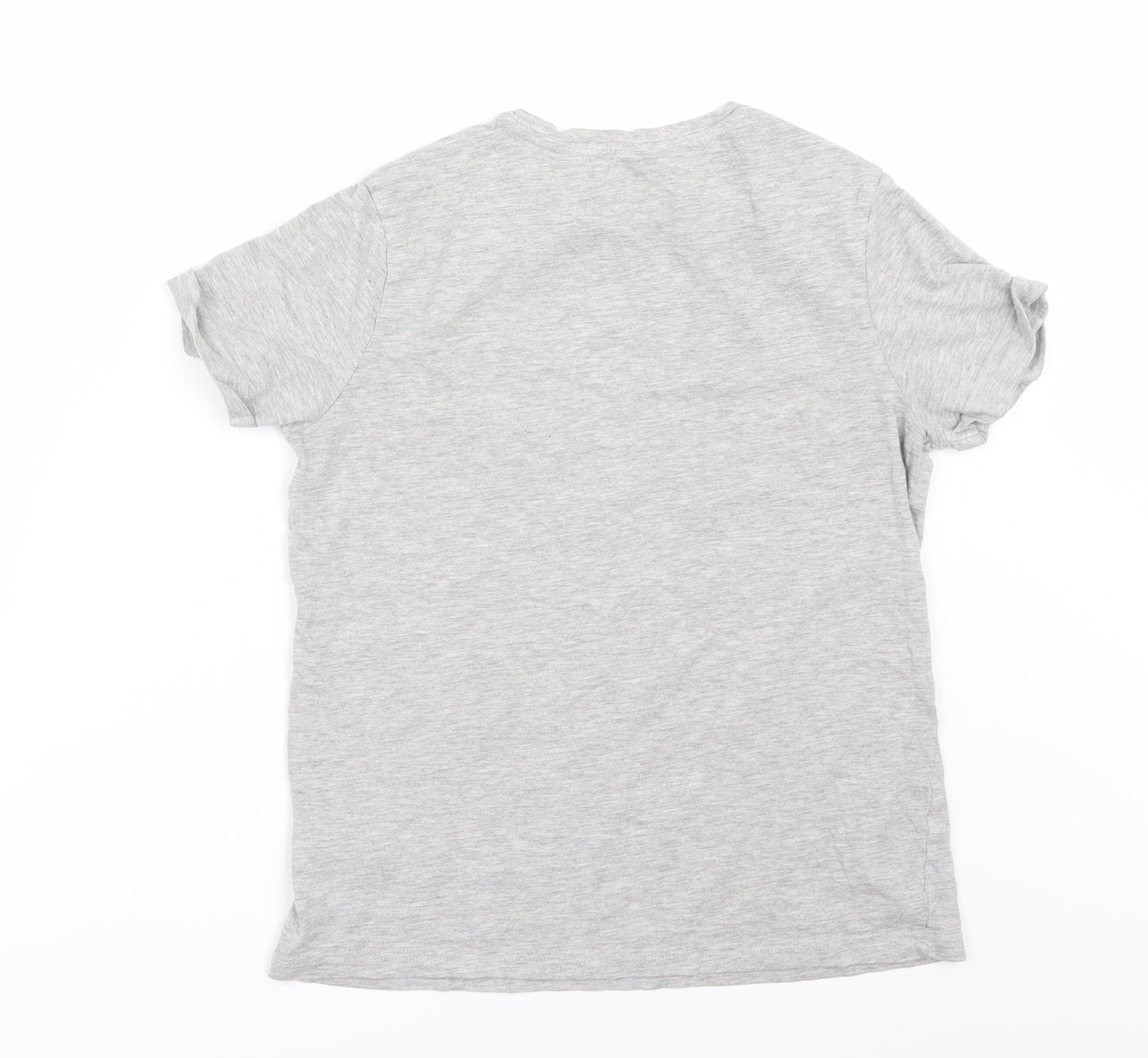 Marks and Spencer Boys Grey   Basic T-Shirt Size 10-11 Years