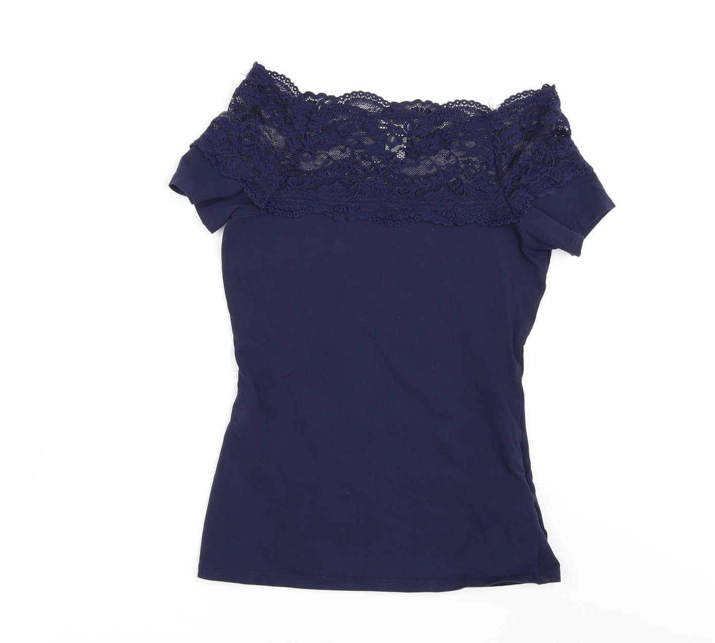 H&M Womens Black   Basic T-Shirt Size S