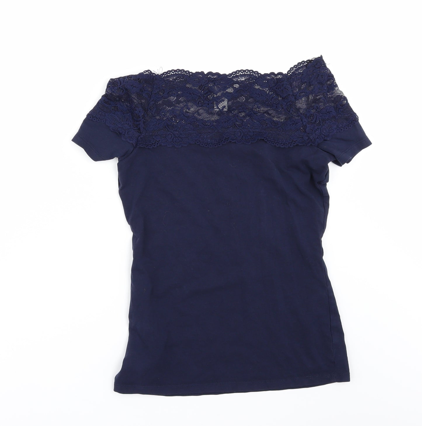 H&M Womens Black   Basic T-Shirt Size S