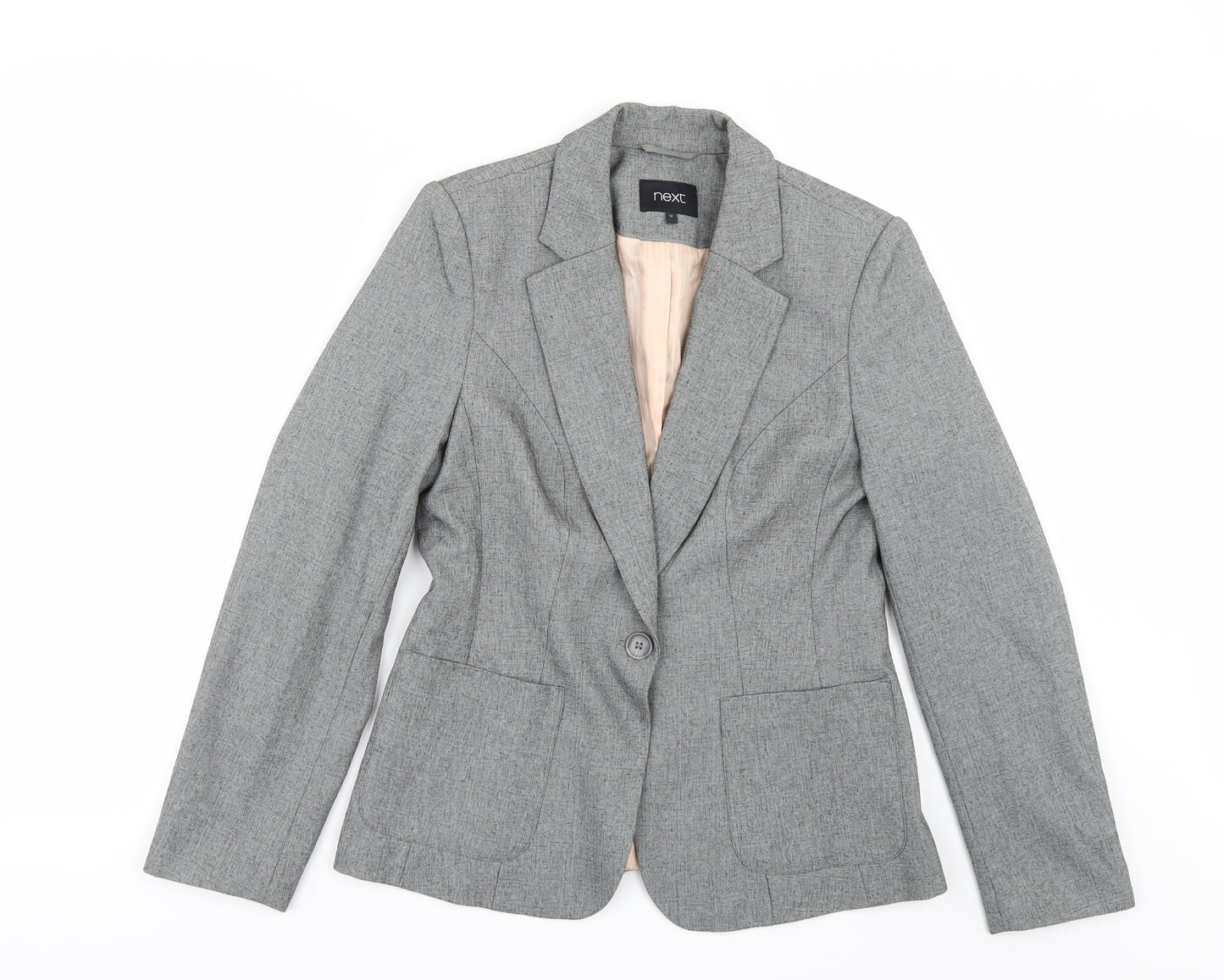 NEXT Womens Grey   Jacket Suit Jacket Size 12