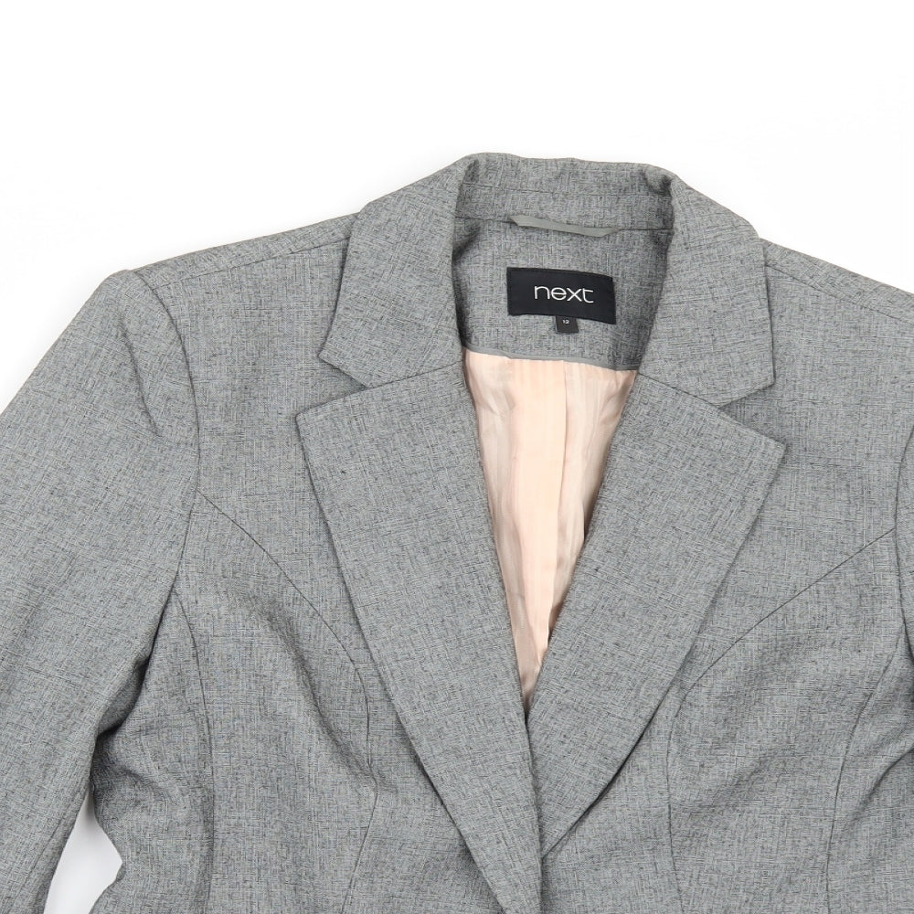 NEXT Womens Grey   Jacket Suit Jacket Size 12