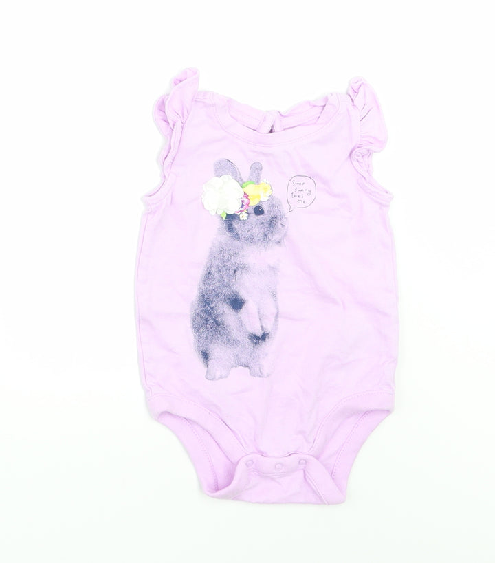Gap Girls Purple Babygrow One-Piece Size 3-6 Months