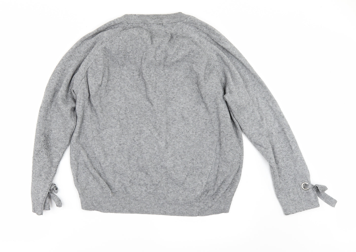 Oliver Bonas Womens Grey   Pullover Jumper Size 8