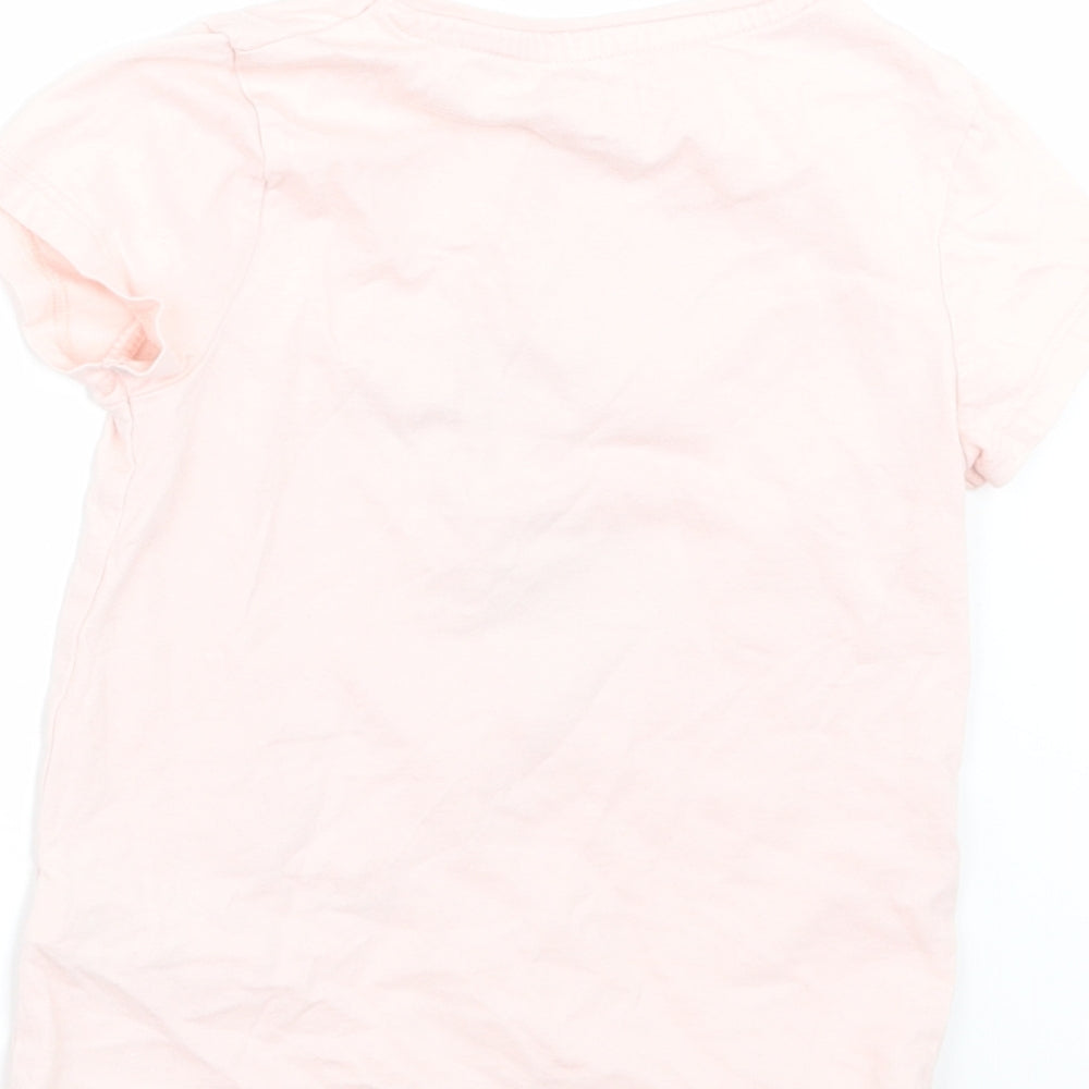 F&F Girls Pink   Basic T-Shirt Size 4-5 Years