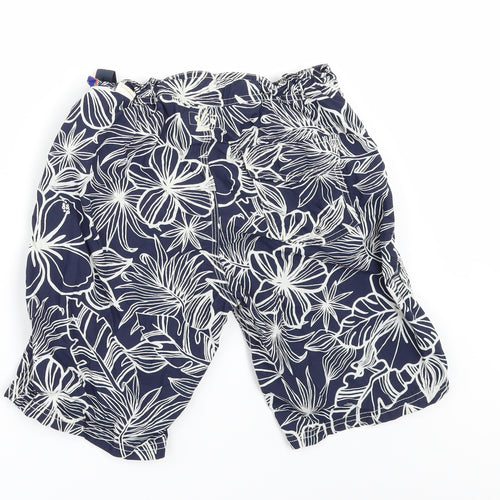 Crew Cuts Boys Blue Floral  Bermuda Shorts Size 14 Years - SWIN SHORT