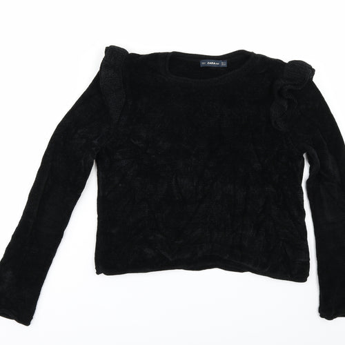Zara Womens Black   Pullover Jumper Size S