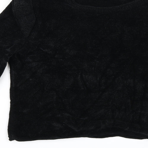 Zara Womens Black   Pullover Jumper Size S