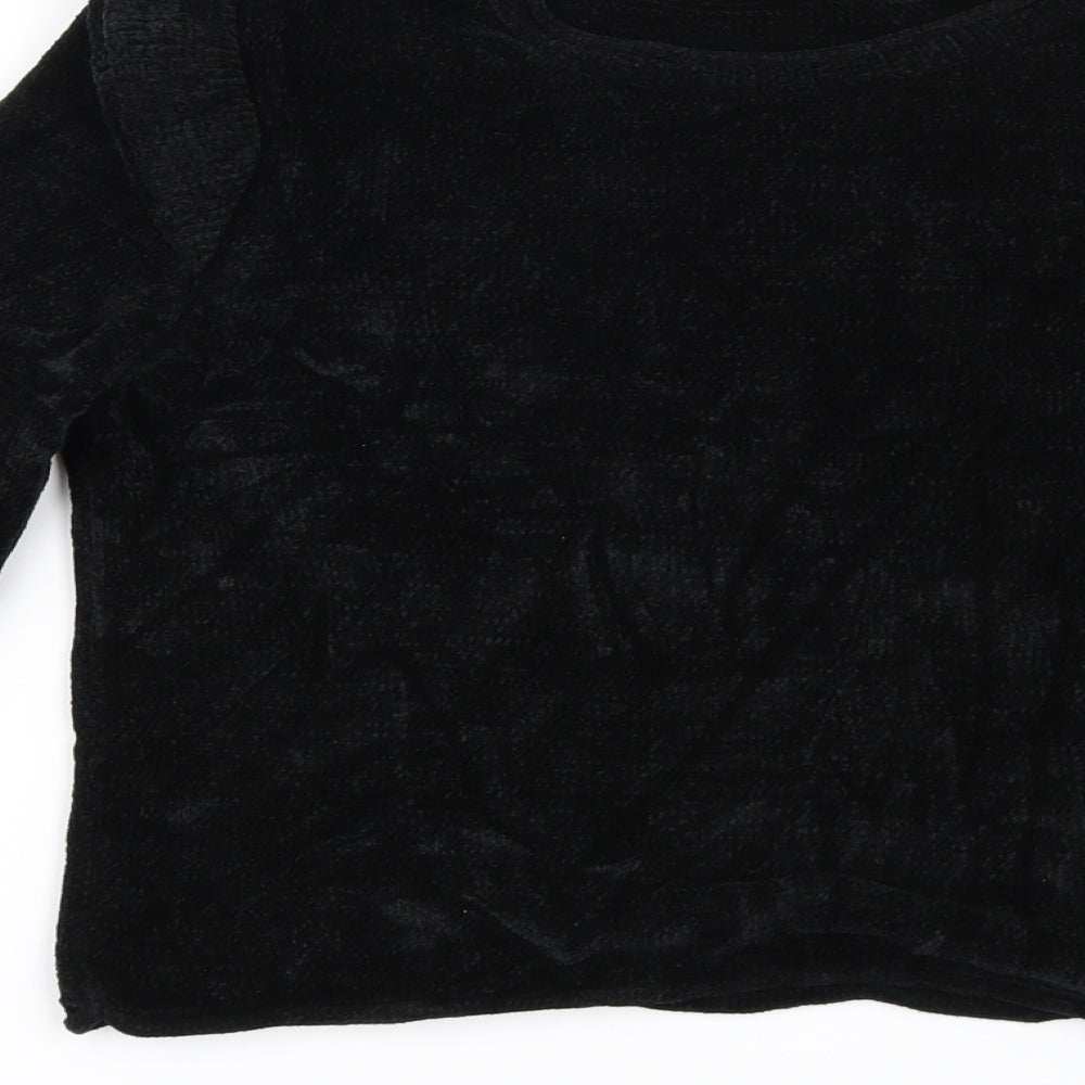 Zara Womens Black   Pullover Jumper Size S