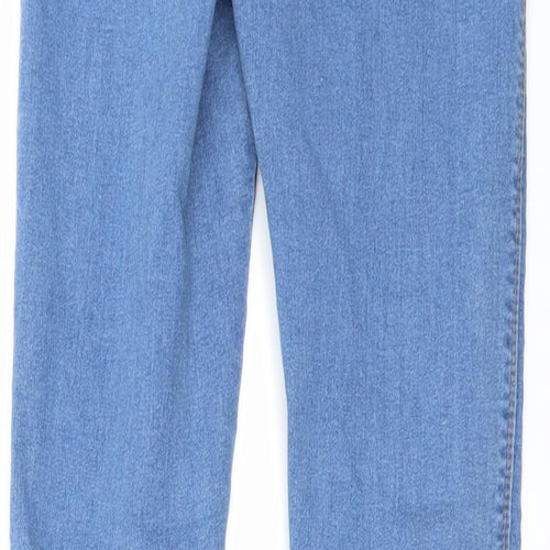 Preworn Womens Blue  Denim Skinny Jeans Size 28 in L26 in
