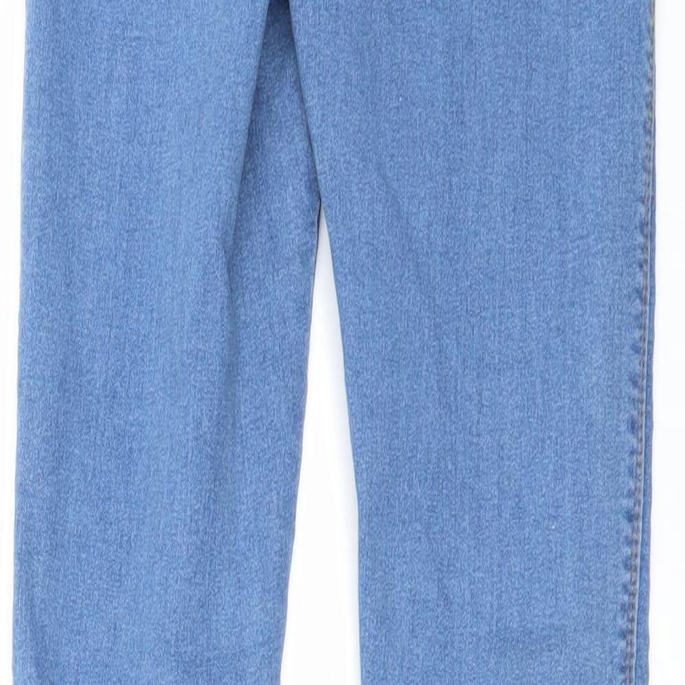 Preworn Womens Blue  Denim Skinny Jeans Size 28 in L26 in