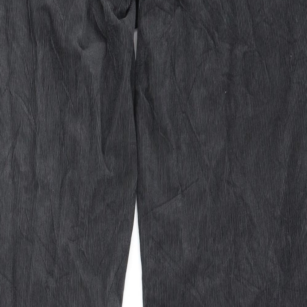 Marks and Spencer Mens Grey  Corduroy Straight Jeans Size 36 L31 in