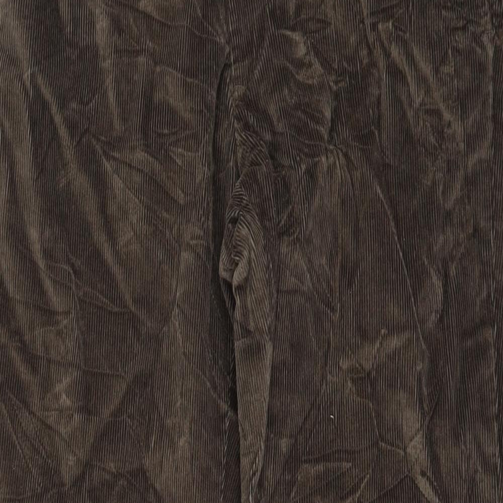 Marks and Spencer Mens Brown  Corduroy Straight Jeans Size 34 L29 in