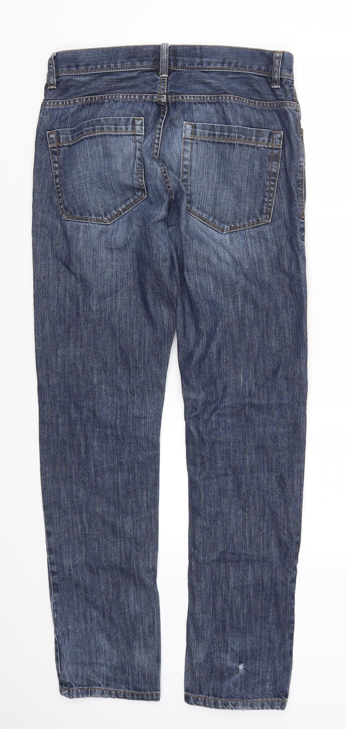 NEXT Mens Blue  Denim Straight Jeans Size 30 L31 in