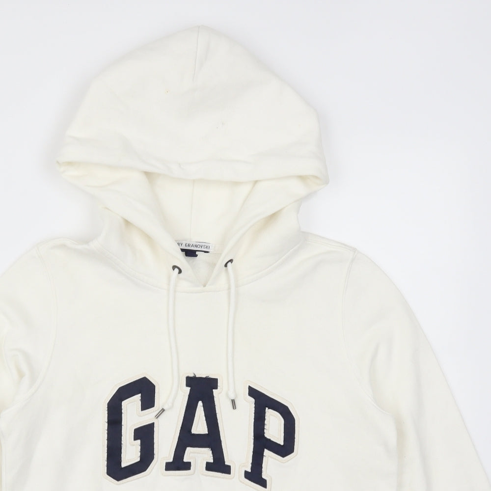 Gap Mens White   Pullover Hoodie Size XS