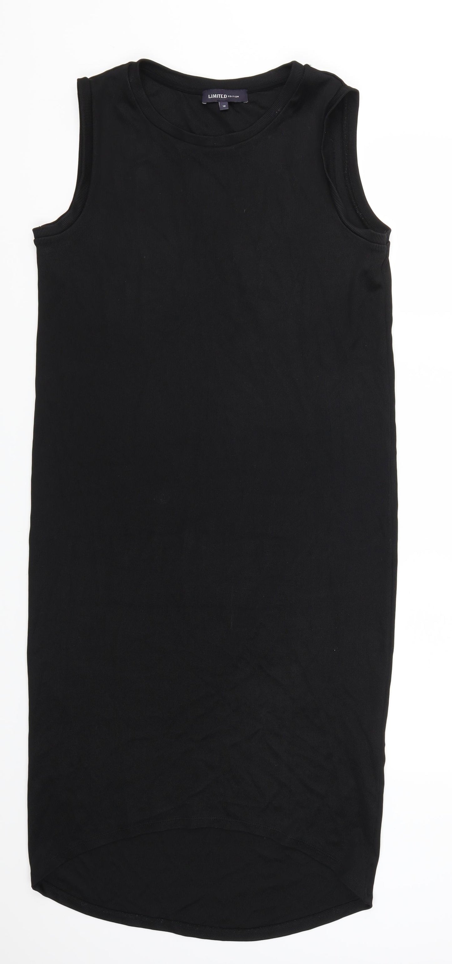 Marks and Spencer Womens Black   Tank Dress  Size 12
