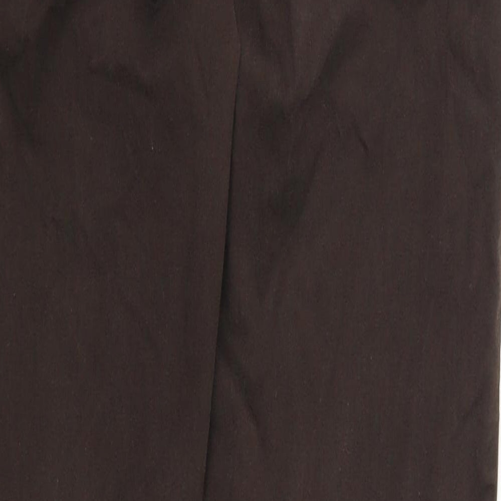 H&M Womens Brown   Trousers  Size 10 L30 in