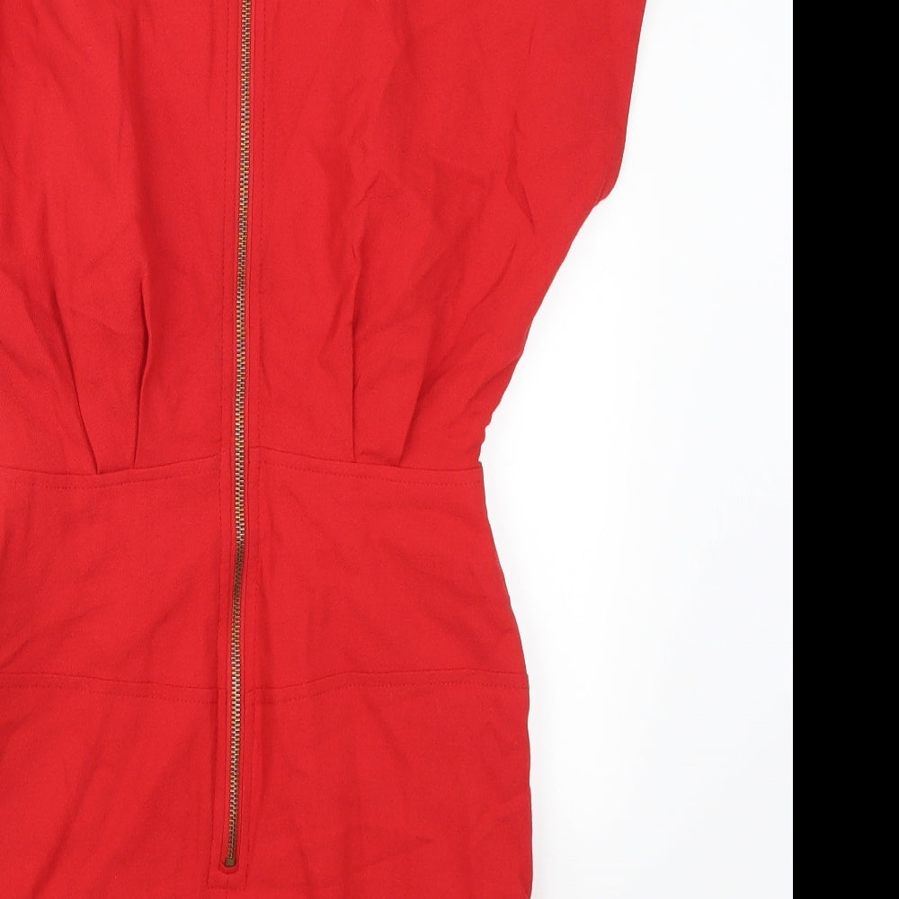 French Connection Womens Red   Pencil Dress  Size 6