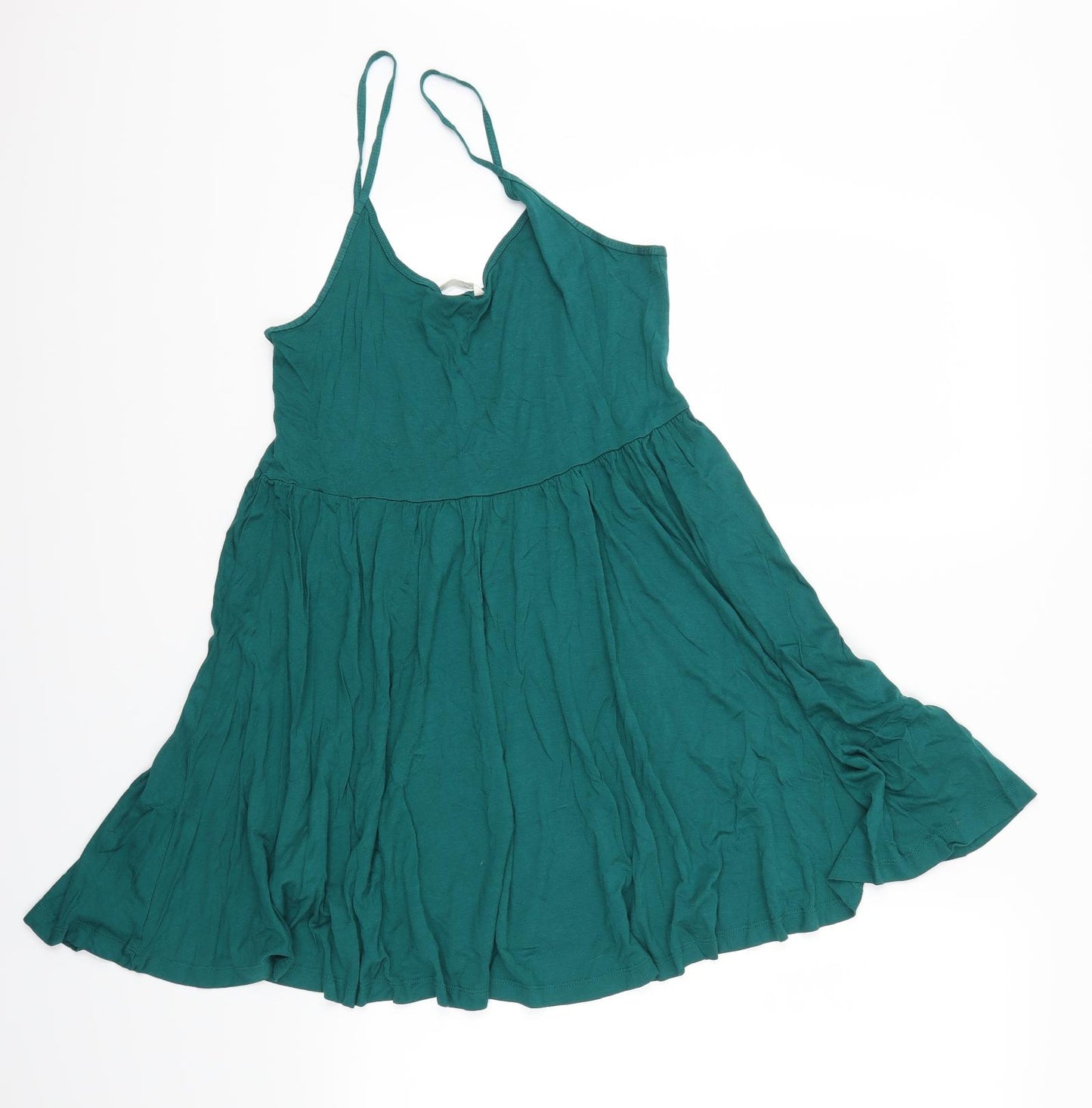 H&M Womens Green   Basic Tank Size S